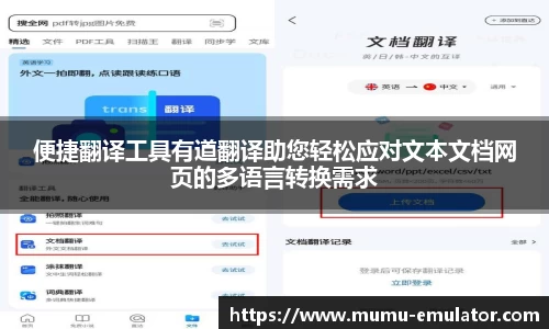 便捷翻译工具有道翻译助您轻松应对文本文档网页的多语言转换需求